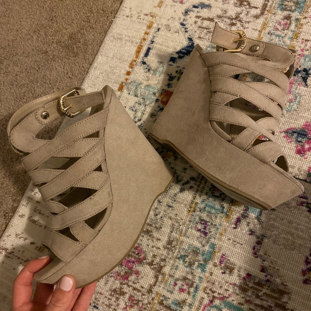 Guess wedge heels